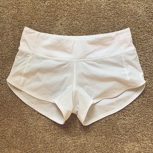 Lululemon Speed Up Shorts, Low Rise Lined 2.5”